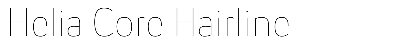 Helia Core Hairline